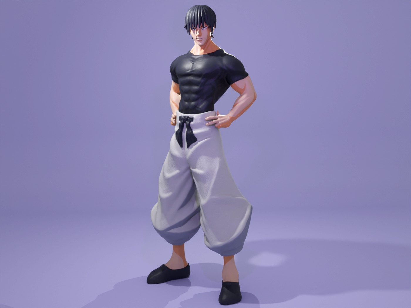 Toji Fushiguro Figure Hidden Inventory - Jujutsu Kaisen  3D print model_5