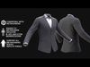 Business Jacket 34 - All MH Bodies - UE5 Skeletons - Rigged Low-poly 3D model_1