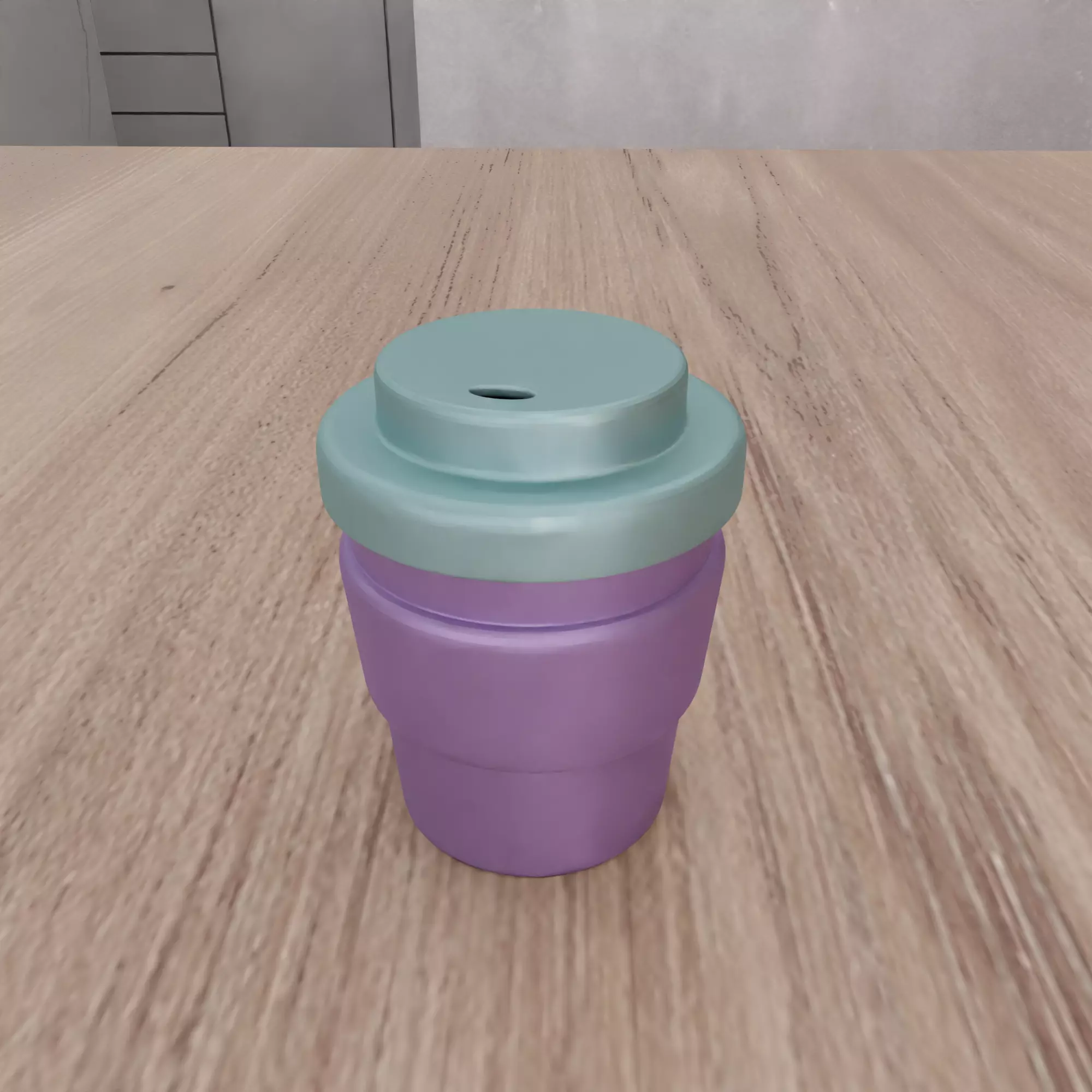 Plastic Coffee Cup - 307 3D print model_8