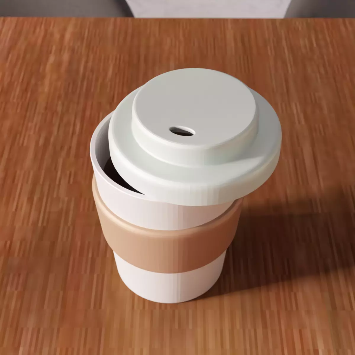 Plastic Coffee Cup - 307 3D print model_5