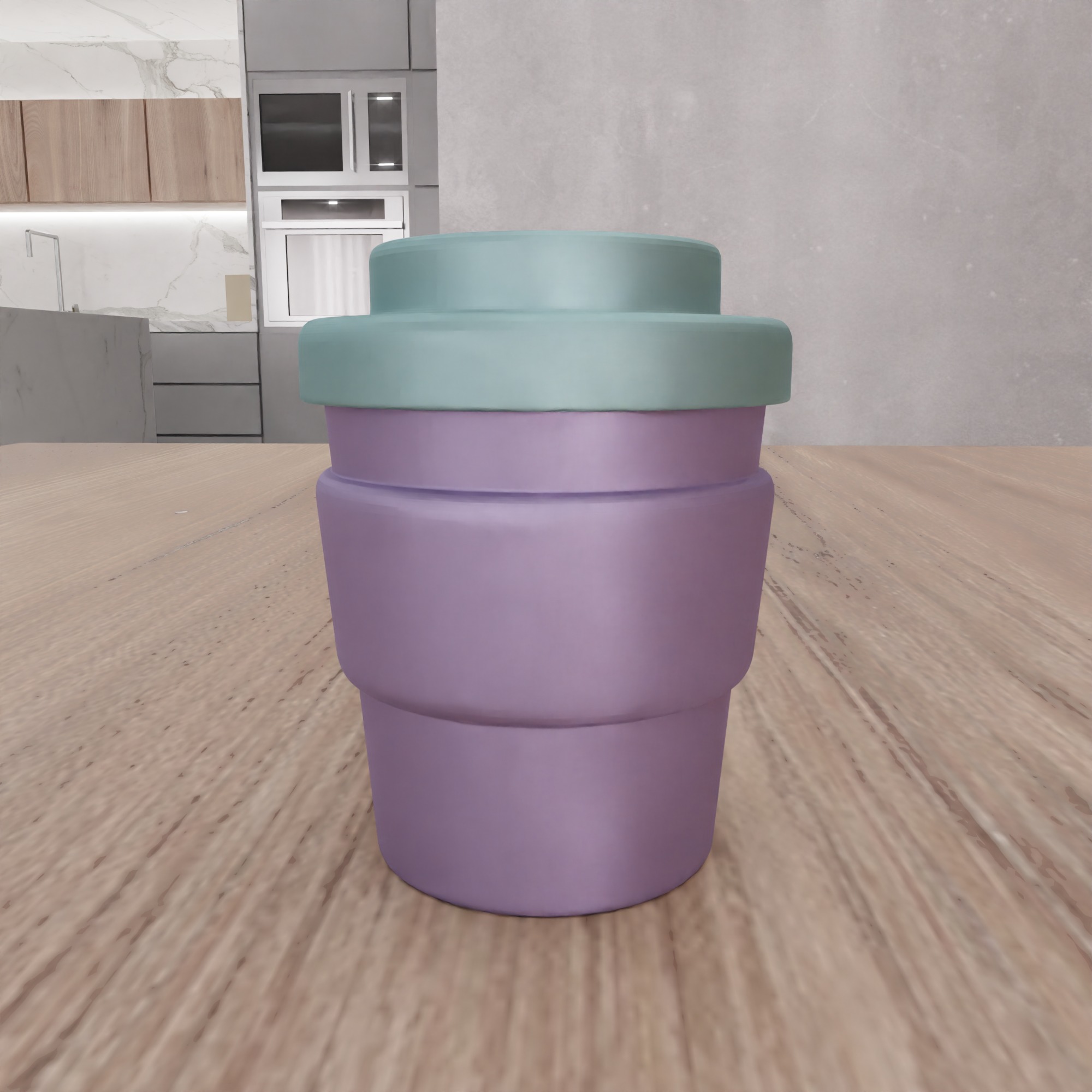 Plastic Coffee Cup - 307 3D print model_12