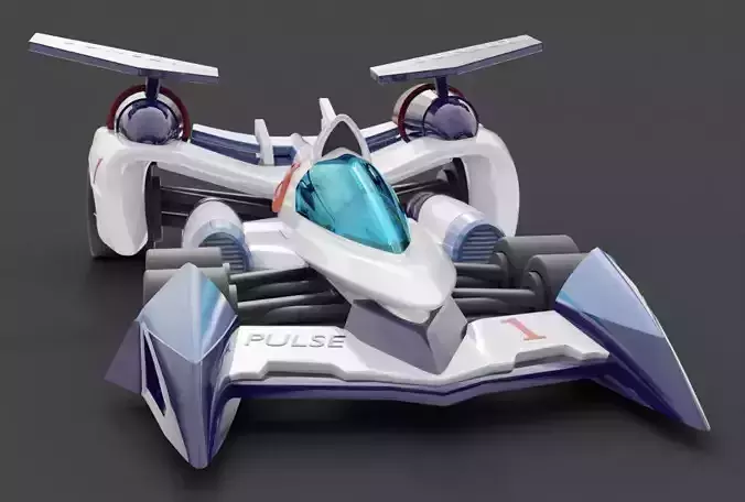 Future GPX Cyber Formula Asurada AKF Miniature Fan Art