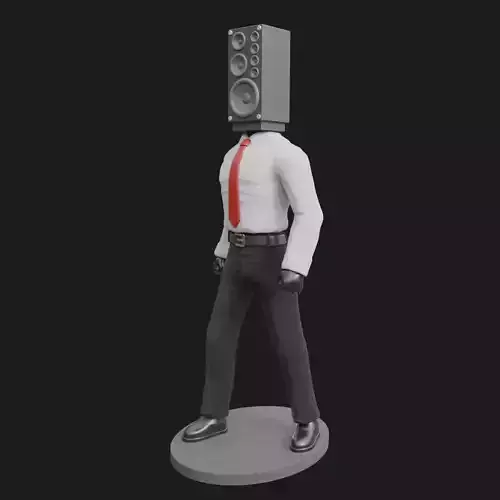 Big Speaker Man Skibidi Toilet Fan Art