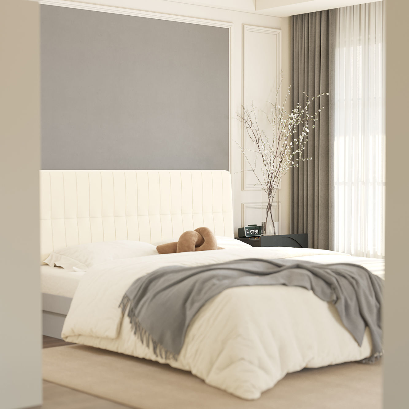 Parisian interior scene  3D model_6