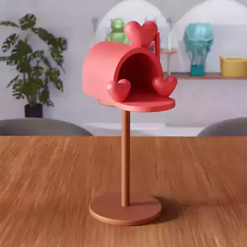 Mail Box with Heart - 305