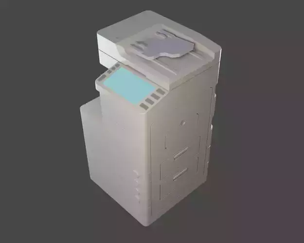 Photocopy Machine Miniature Free 3D print model