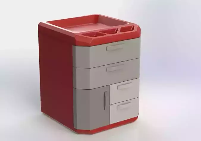 Storage Cabinet Mini 3D print model