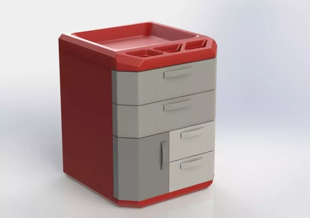 Storage Cabinet Mini 3D print model