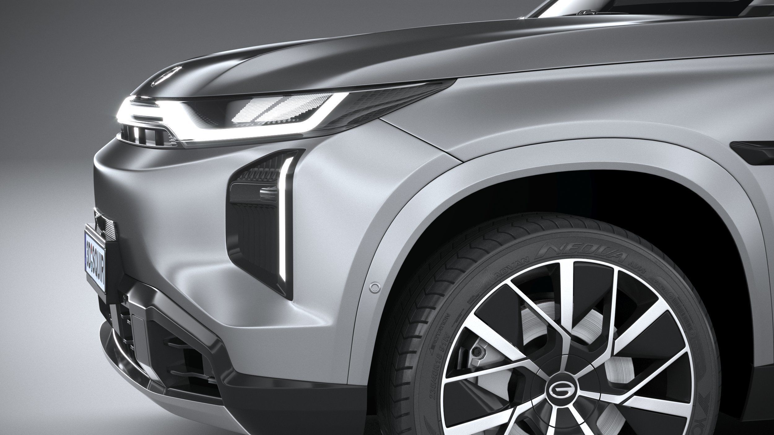 GAC S7 2026 3D model_3