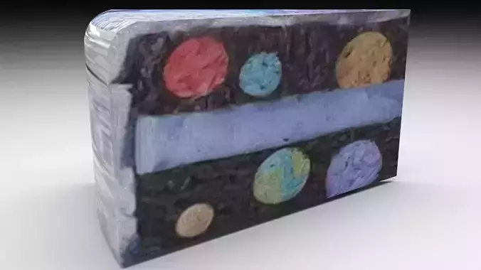 Planets Cake 3D model