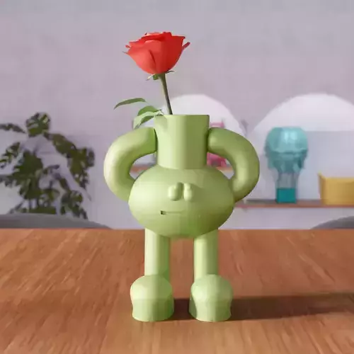 Cute Monster Vase - 303 3D print model
