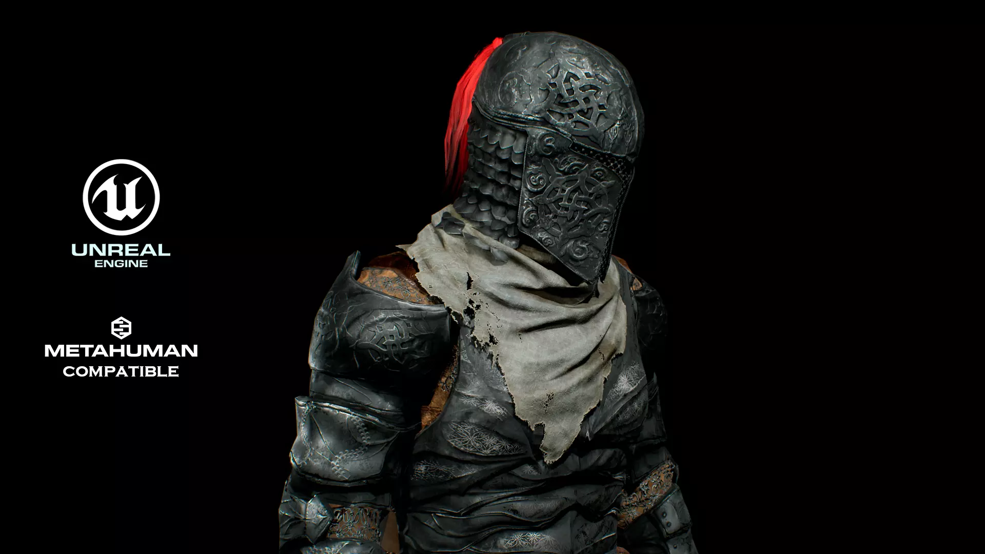 Df knight1 Low-poly 3D model