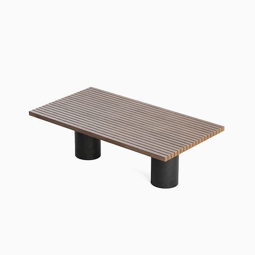 Dining Table 01 Low-poly 3D model