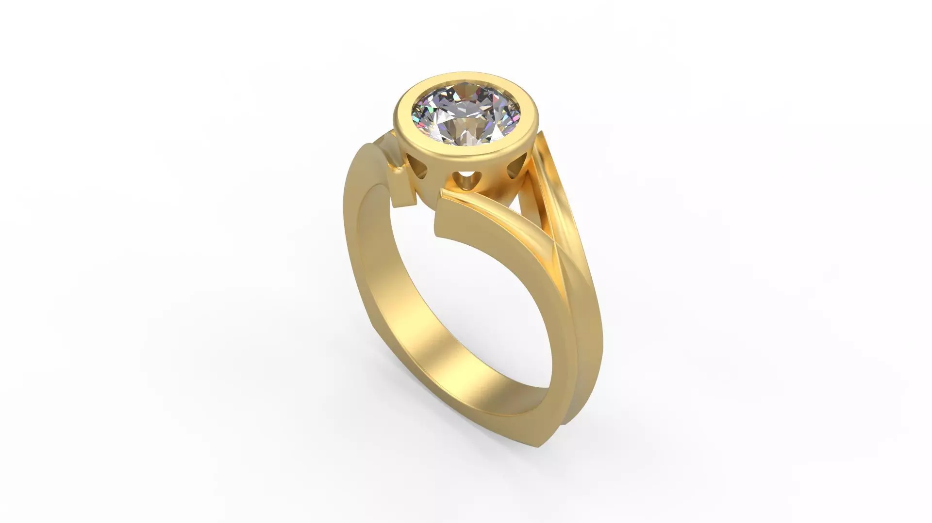 Woman Solitaire 205 3D print model
