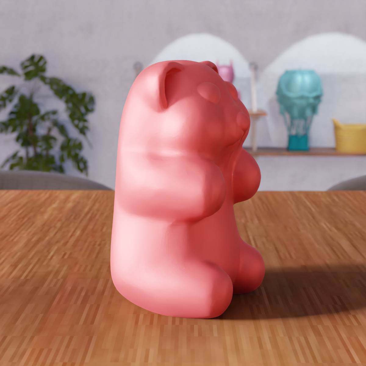 Gummy Bear Figure - 302 3D print model_1