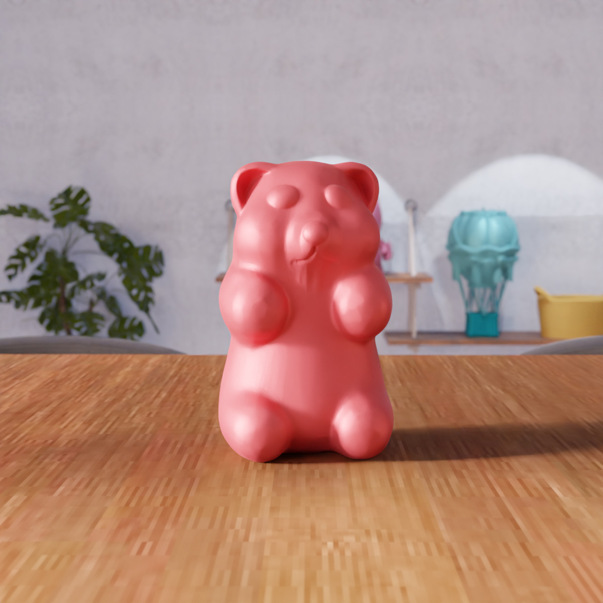 Gummy Bear Figure - 302 3D print model_4