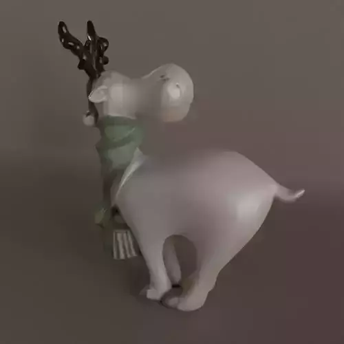 Creative Deer Elk Ornament  Perfect 3D Christmas Gift Decor 3D print model