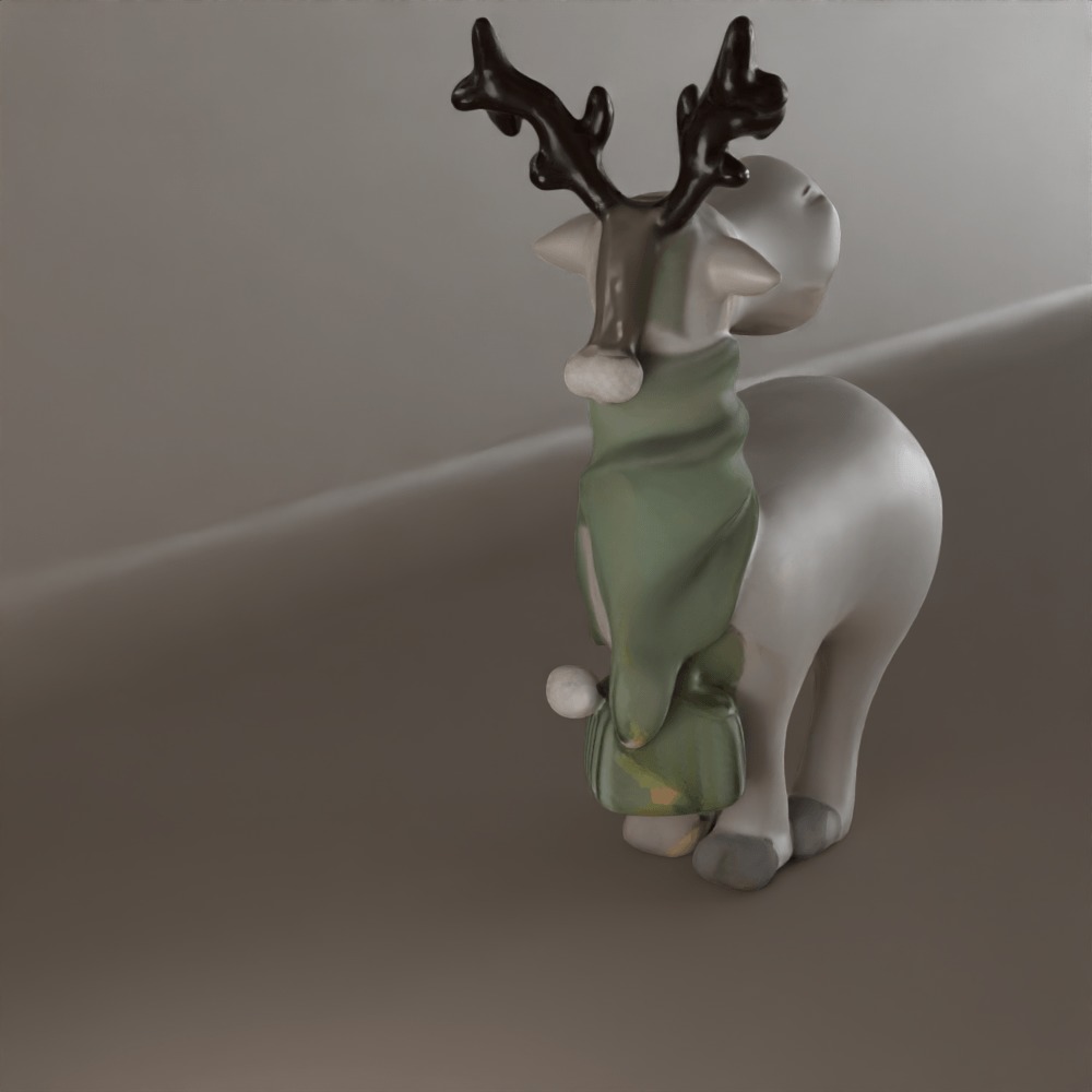 Creative Deer Elk Ornament  Perfect 3D Christmas Gift Decor 3D print model_3