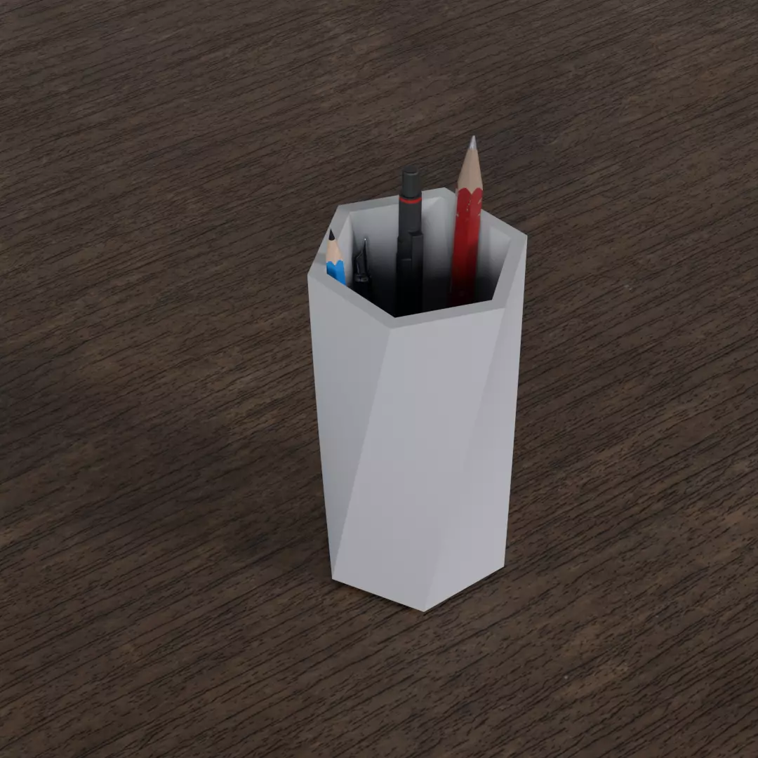 Pencil Case 3D print model_0