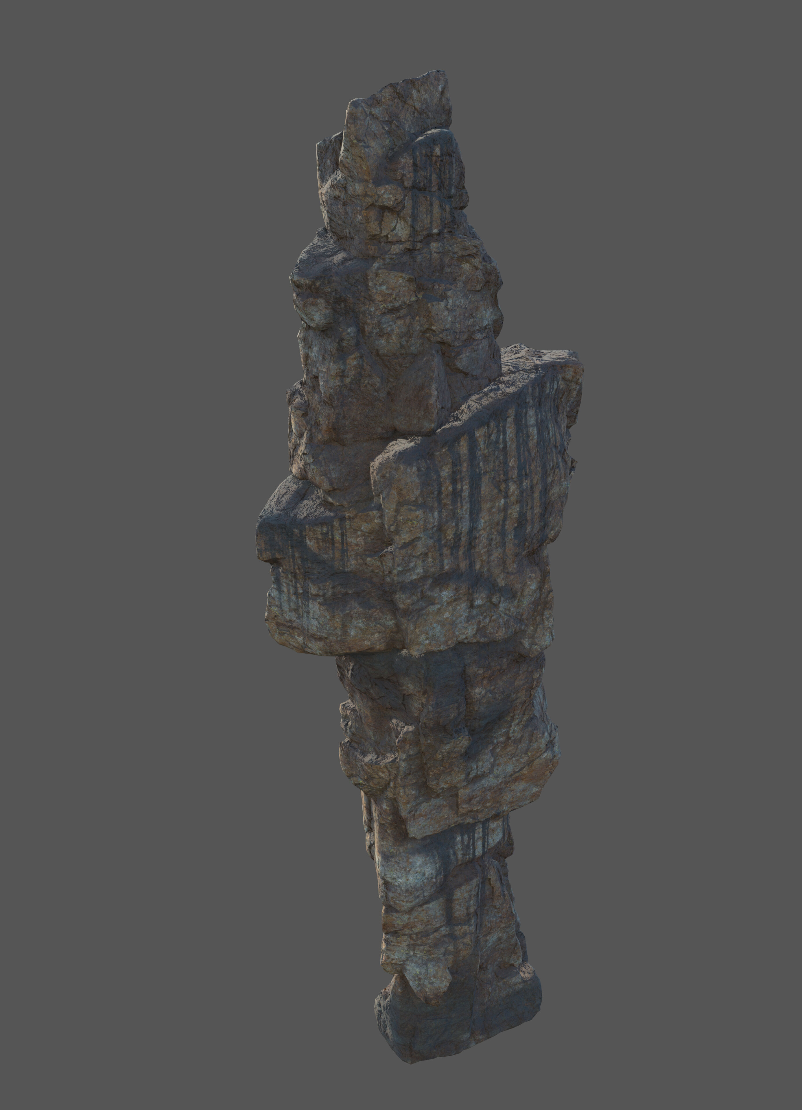 Rock Mountain A2 3D model_5