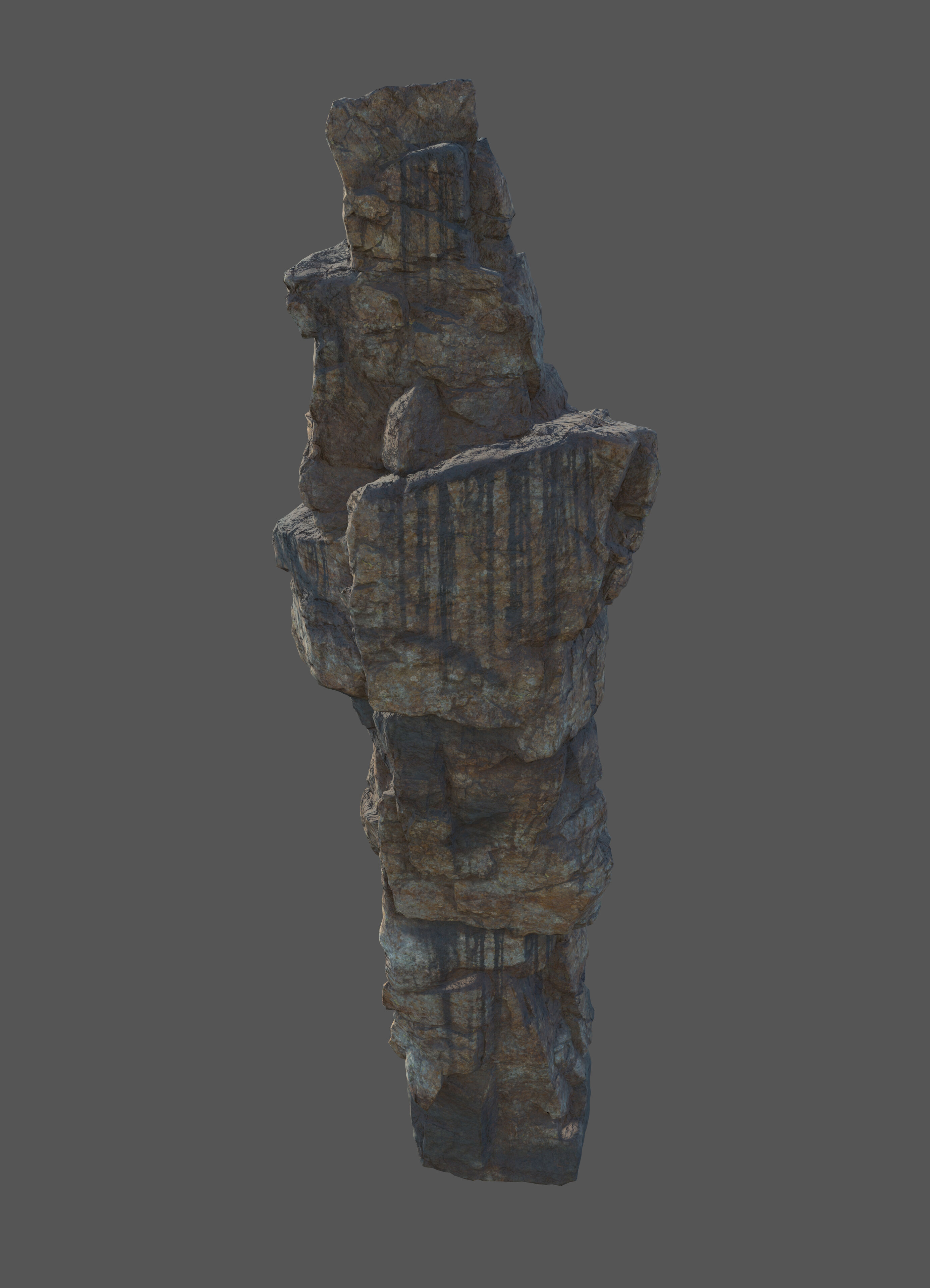 Rock Mountain A2 3D model_4