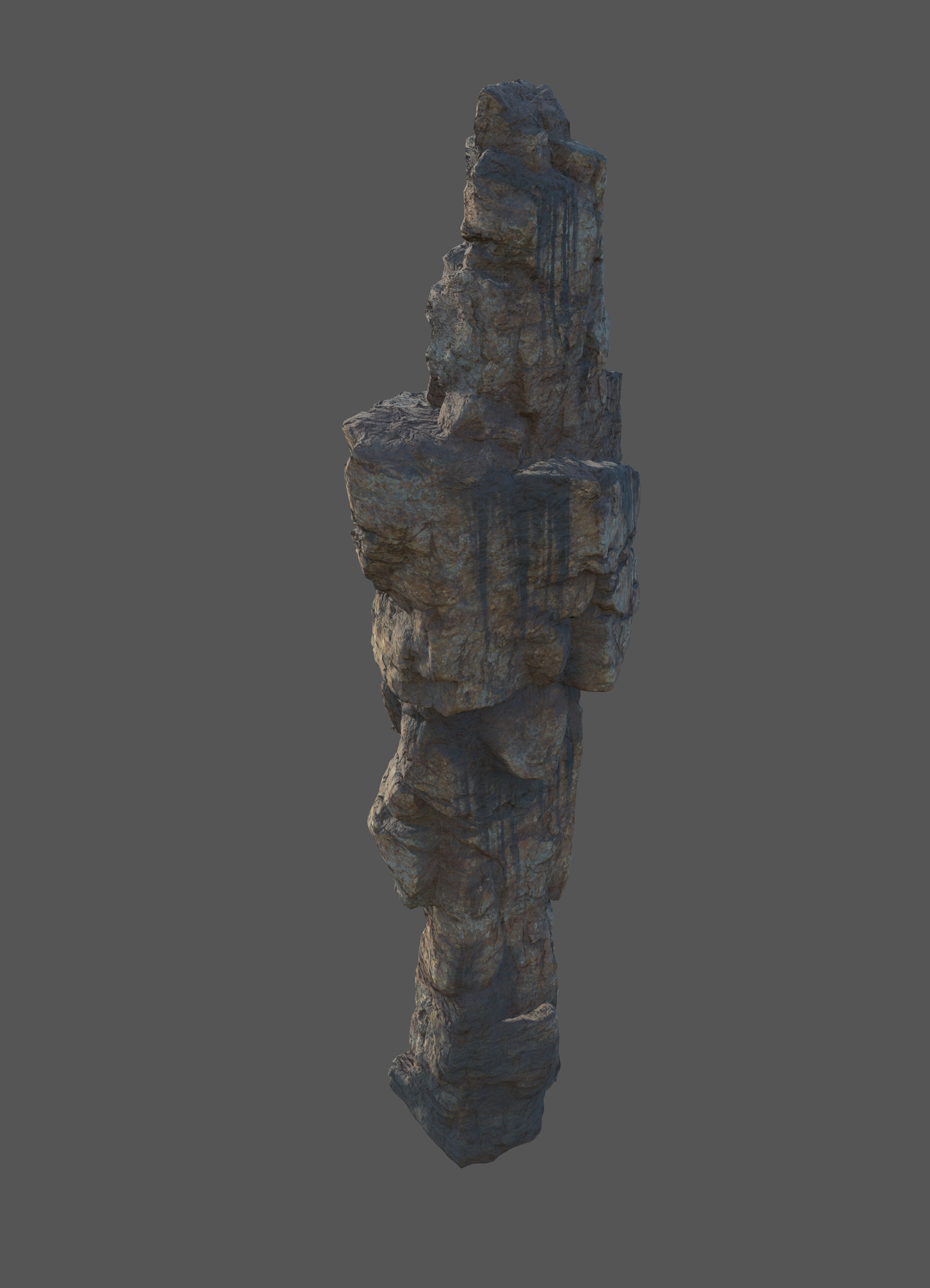 Rock Mountain A2 3D model_6