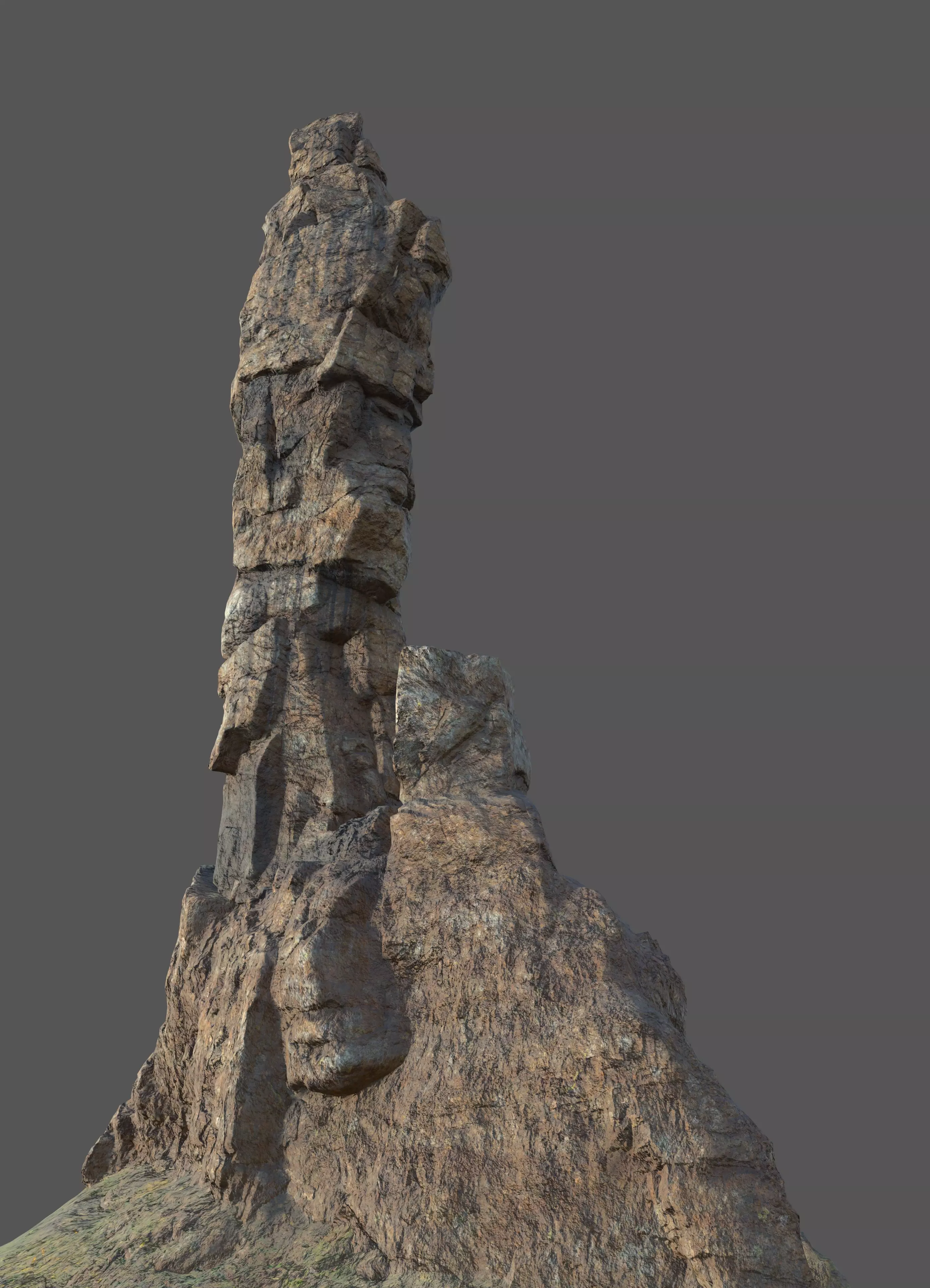 Rock Mountain A2 3D model_0