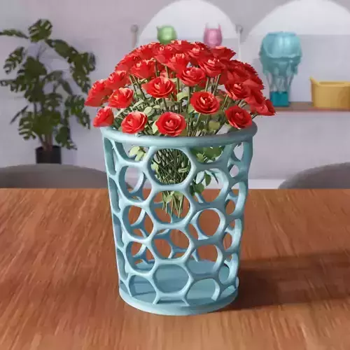 Honeycomb Vase V2 - 294