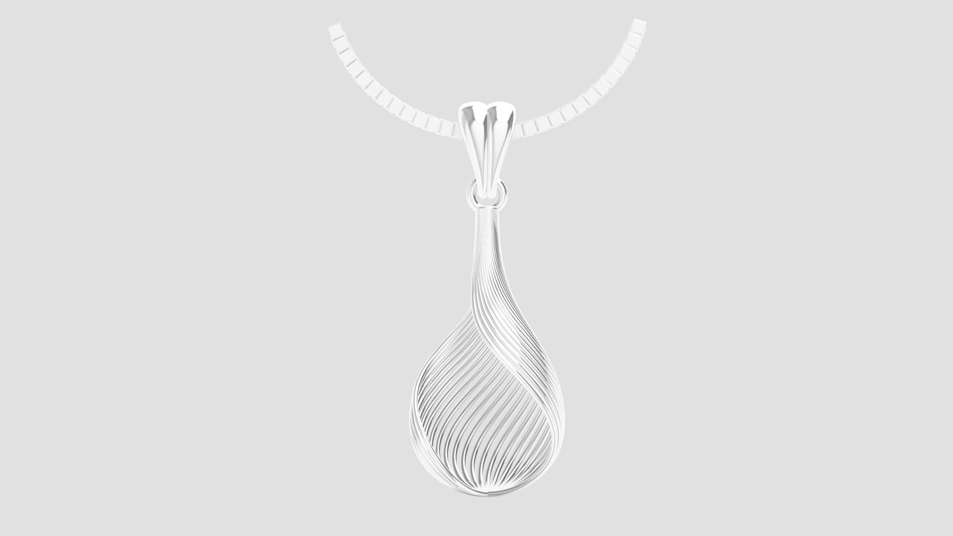 Direct Casting Pendant 3D model Texture 3D print model_4