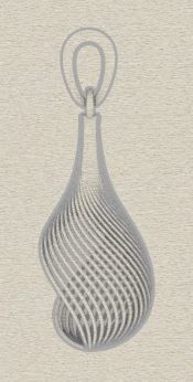 Direct Casting Pendant 3D model Texture 3D print model_12