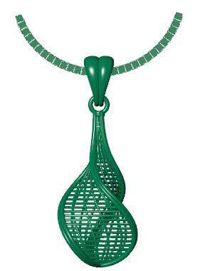 Direct Casting Pendant 3D model Texture 3D print model_7