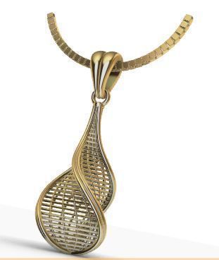 Direct Casting Pendant 3D model Texture 3D print model_19