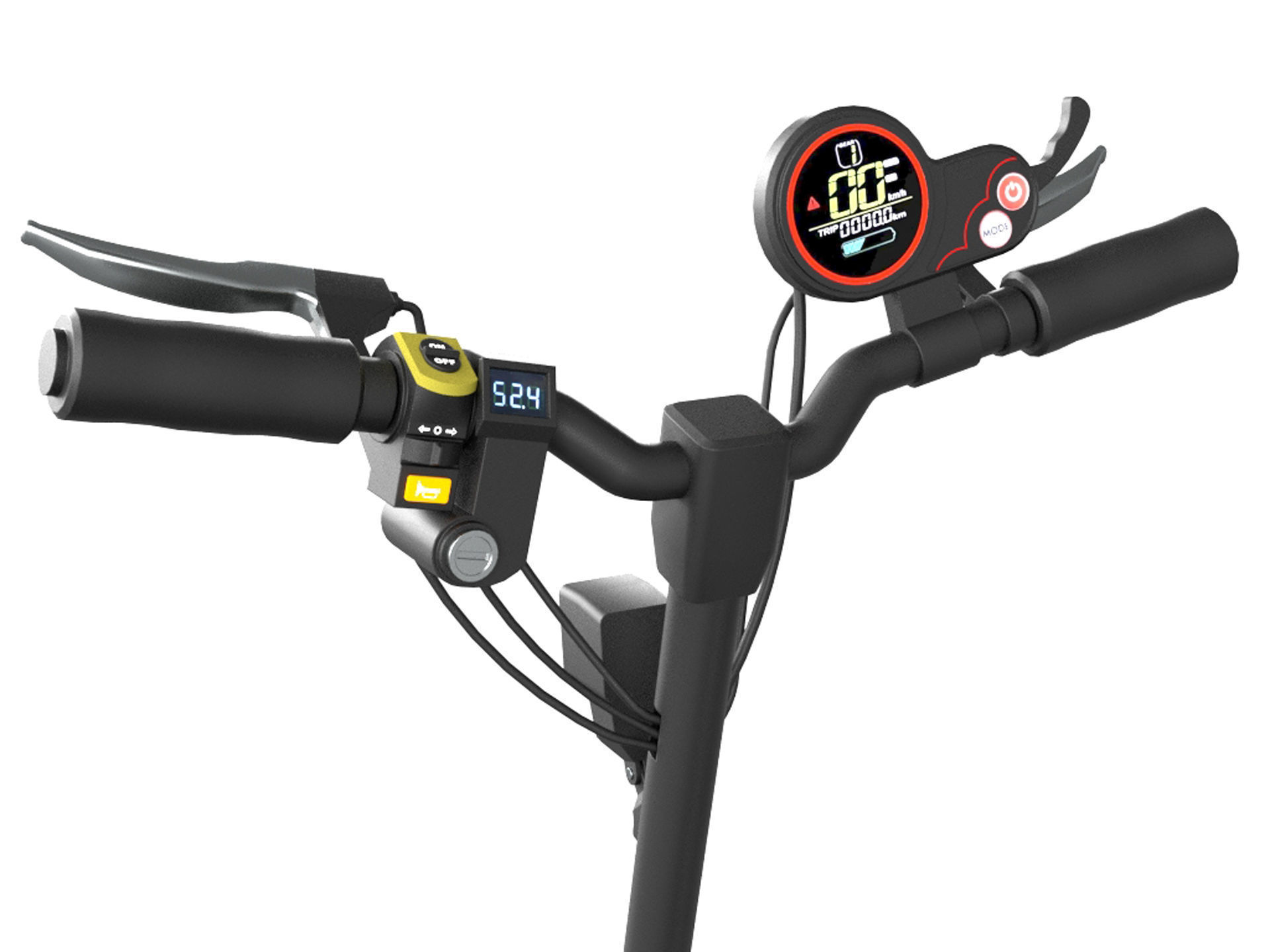 Electric Scooter  3D model_8