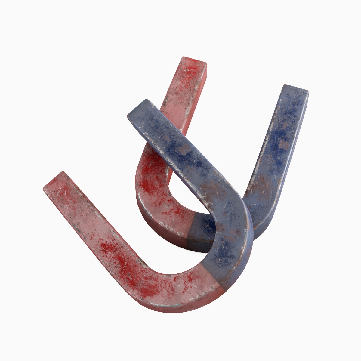 Magnet 01 Low-poly 3D model_4