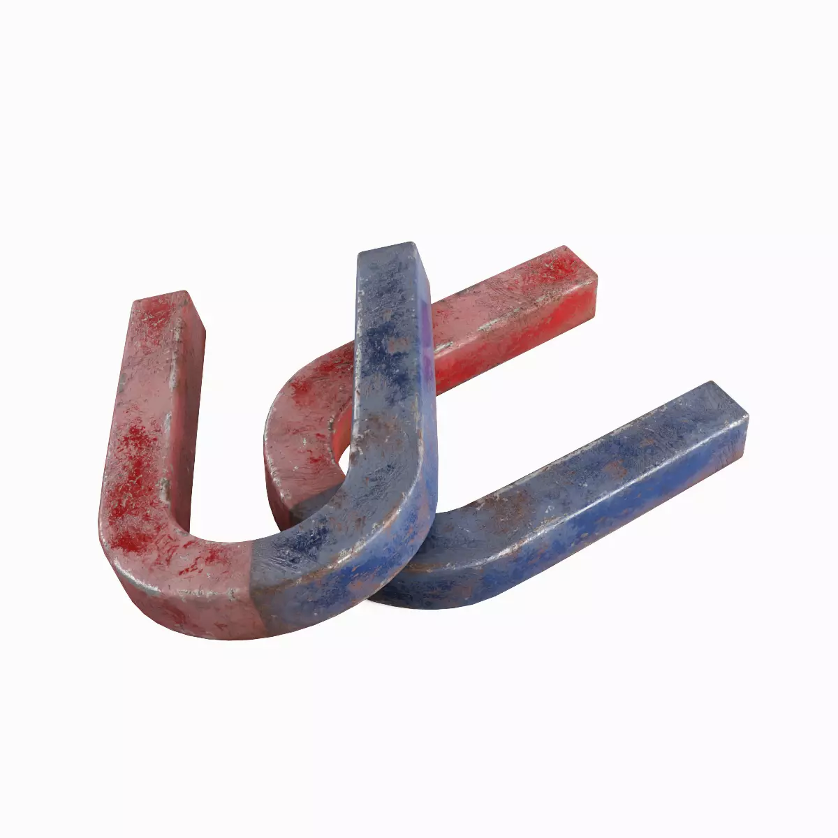 Magnet 01 Low-poly 3D model_0