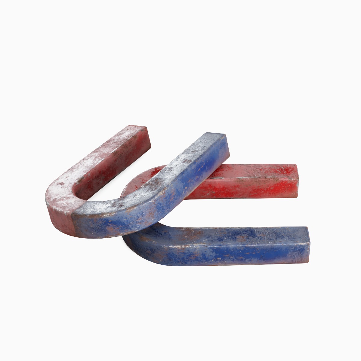 Magnet 01 Low-poly 3D model_2