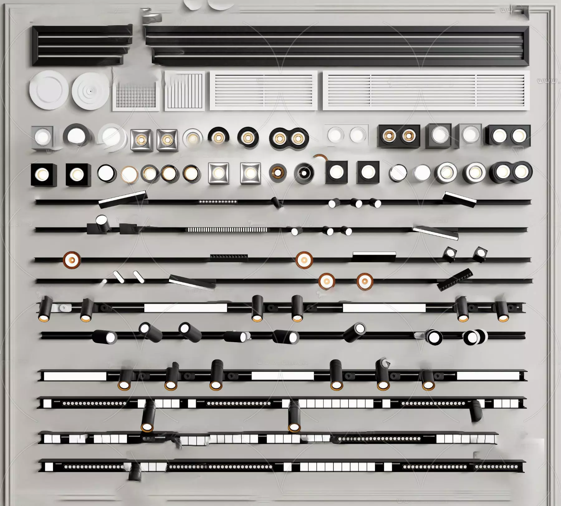 3D light 3D model_10