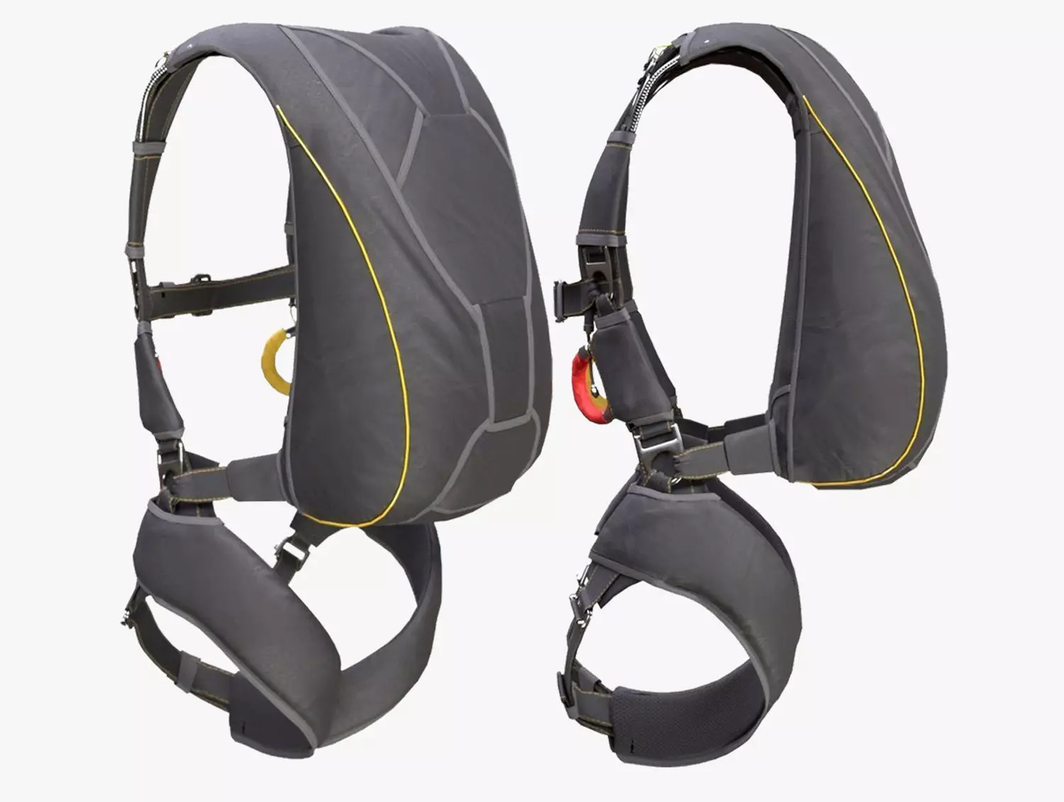 Skydiving Container 49 - All MH Bodies - UE5 Skeletons - Rigged Low-poly 3D model_0