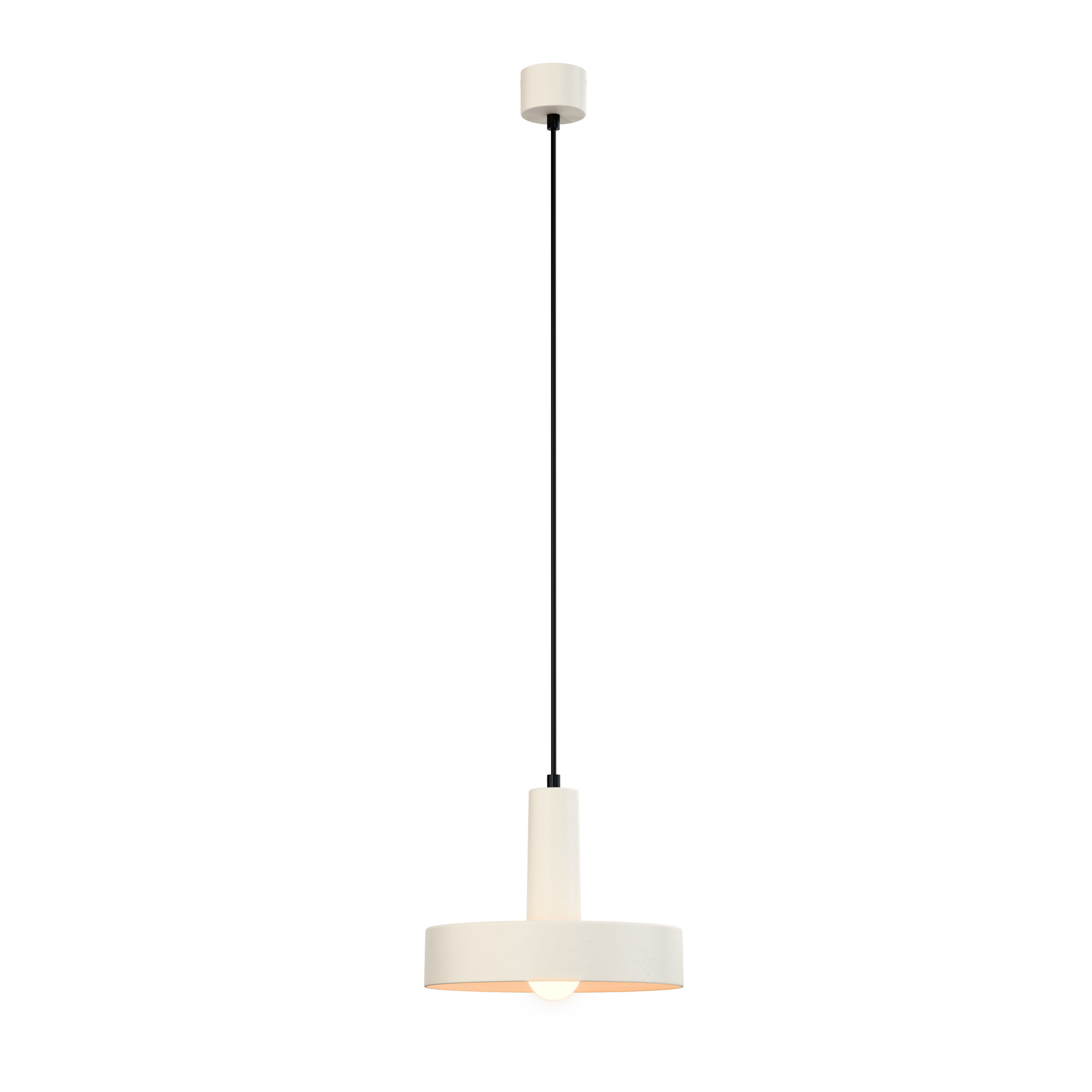 Pendant Keops 1 Body Tiny Grey White 3D model_7