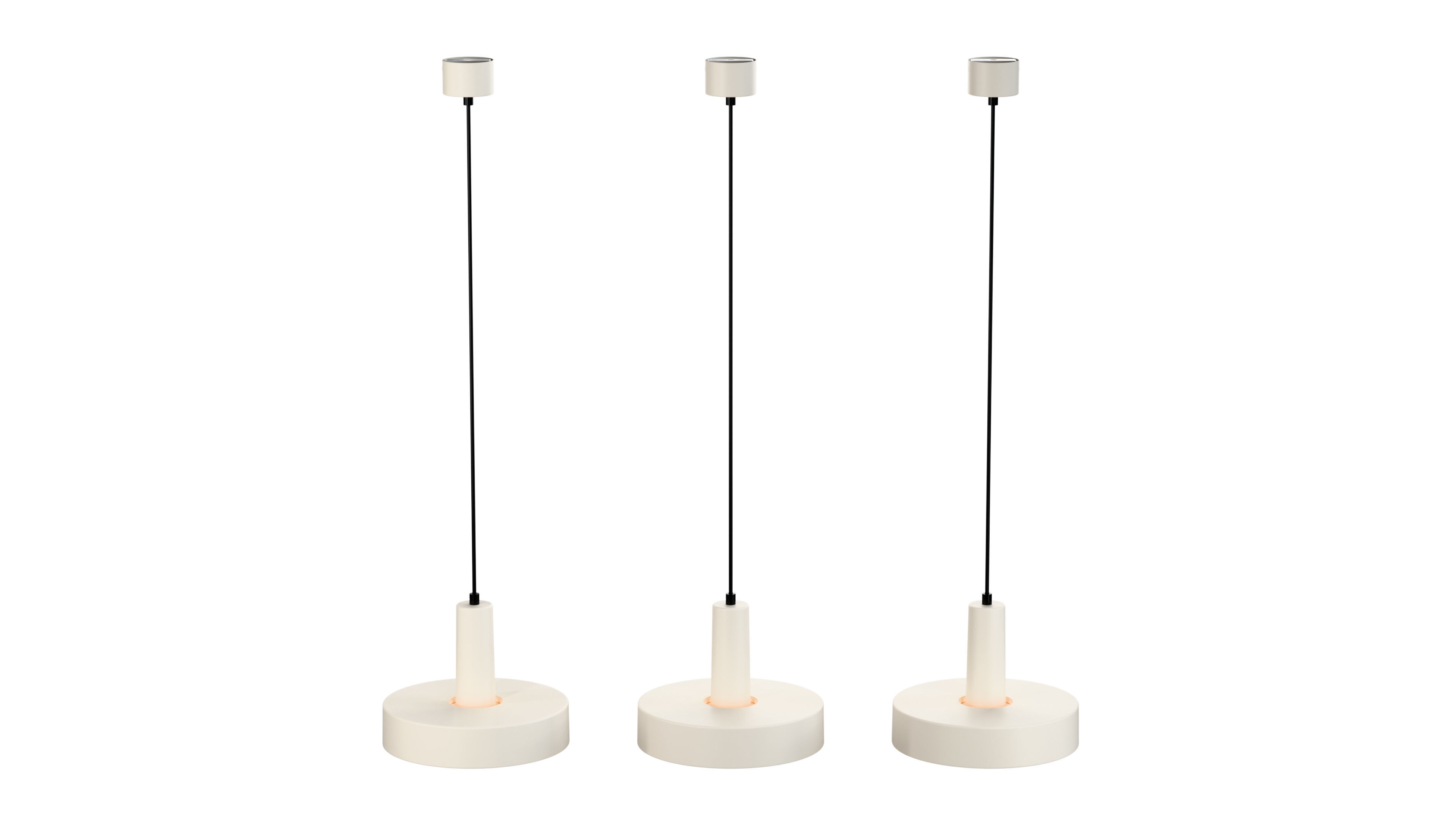 Pendant Keops 1 Body Tiny Grey White 3D model_8