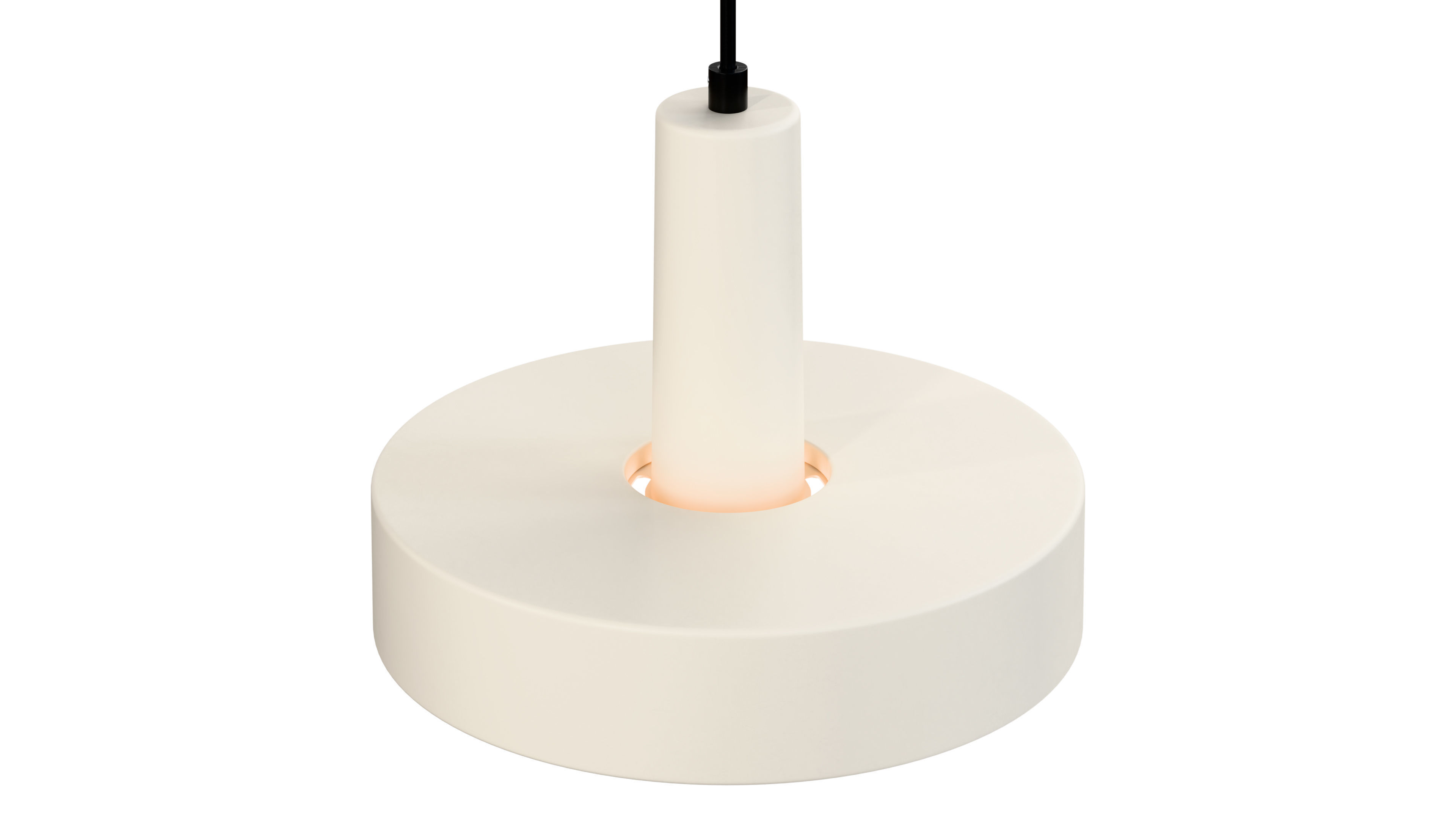 Pendant Keops 1 Body Tiny Grey White 3D model_5