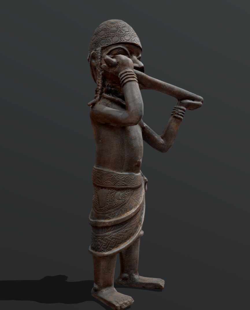 Hornblower Low-poly 3D model_7