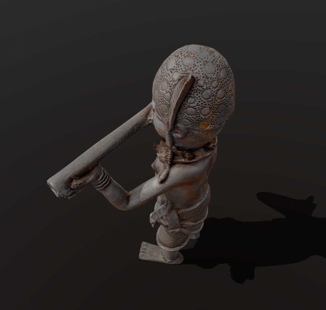 Hornblower Low-poly 3D model_5