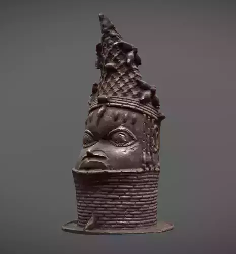 Commemorative head of Queen Mother