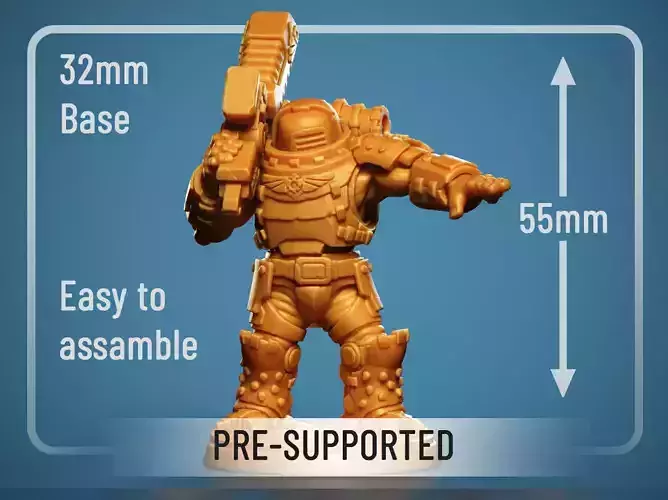 Sea Guard - Heavy breacher 02 - 3D print model 3D print model