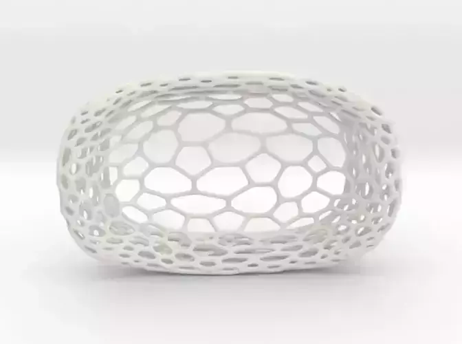 Voronoi Soap Holder 3D print model