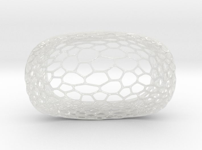 Voronoi Soap Holder 3D print model_2