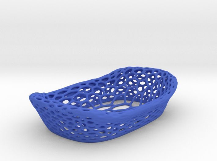 Voronoi Soap Holder 3D print model_3