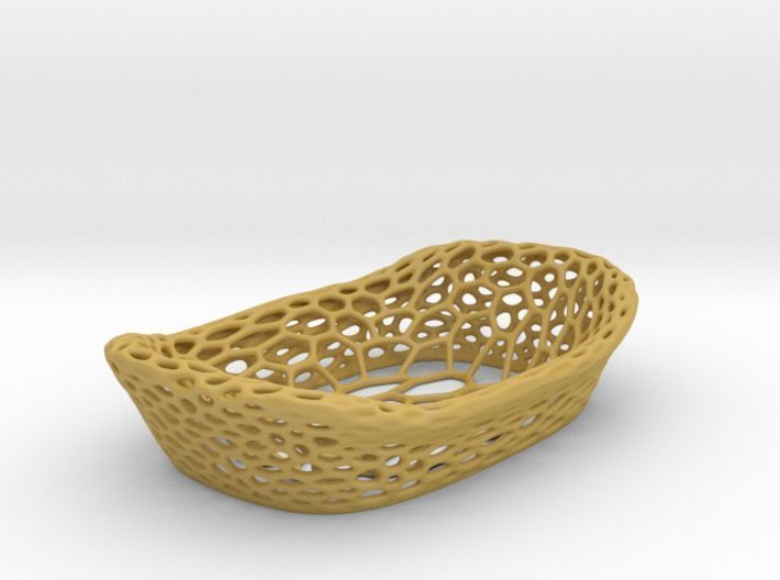 Voronoi Soap Holder 3D print model_4