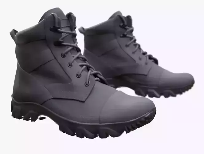 Skydiving boots 46 - All MH Bodies - UE5 Skeletons - Rigged Low-poly 3D model